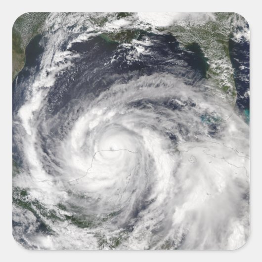 Sticker Carré Ouragan Isidore (Devant)