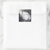 Sticker Carré Ouragan Lili 5 (Sac)