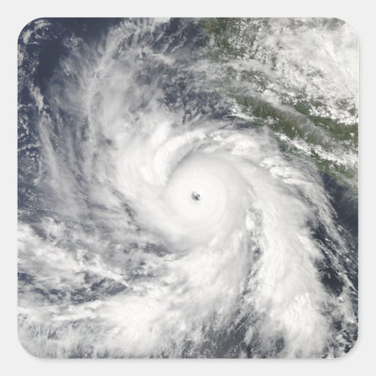 Sticker Carré Ouragan Rick (Devant)