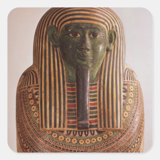 Sticker Carré Outer lid of the sarcophagus of Psametic I (664-61 (Devant)