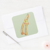 Sticker Carré Outils de jardinage des agents (Enveloppe)