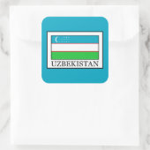 Sticker Carré Ouzbékistan (Sac)