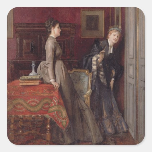 Sticker Carré Overheard (Devant)