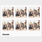 Sticker Carré Pacte avec le diable - Paris Roubaix 2018 (Feuille)