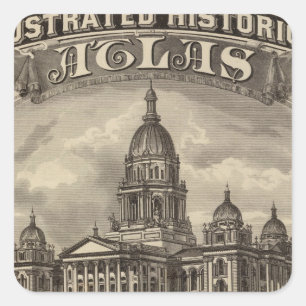 Sticker Carré Page Titre