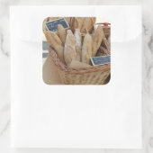 Sticker Carré Pain français de Provence (Sac)