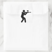 Sticker Carré Paintball (Sac)