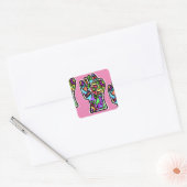 STICKER CARRÉ PAIX (Enveloppe)