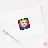 Sticker Carré Paix (Enveloppe)