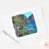 Sticker Carré Palawan (Enveloppe)