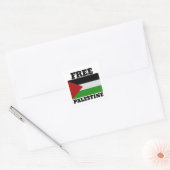 Sticker Carré Palestine libre (Enveloppe)