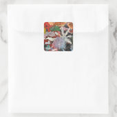 Sticker Carré Palette d'artiste (Sac)