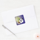 Sticker Carré Panda (Enveloppe)