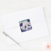 STICKER CARRÉ PANDA SUEET (Enveloppe)