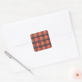 Sticker Carré Panier africain - Motif multiple (Enveloppe)