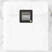 STICKER CARRÉ PANIER INVISIBLE (Sac)