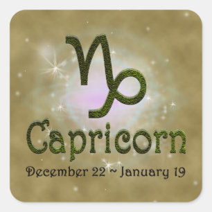 Sticker Carré Panneau astrologique Zodiac couleur Pick Color Cap