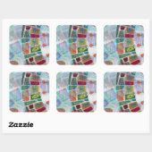 Sticker Carré Panneaux Midway III (Feuille)