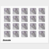 Sticker Carré Pansies souples (Feuille)