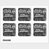 Sticker Carré Panzer VIII Maus (Feuille)