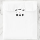 Sticker Carré Papa de baseball (Sac)
