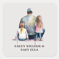 Papa et filles personnalisées (9)