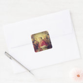 Sticker Carré Pape Pie IX 1847 (Enveloppe)