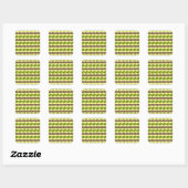 Sticker Carré papier peint (Feuille)