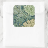 Sticker Carré Papier peint Motif échantillon avec Chrysanthemum (Sac)