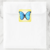 Sticker Carré Papillon (Sac)