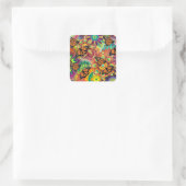 Sticker Carré Papillon (Sac)