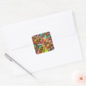 Sticker Carré Papillon (Enveloppe)
