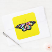 Sticker Carré Papillon coloré RP (Enveloppe)