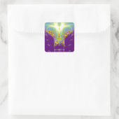 STICKER CARRÉ PAPILLON HYPER (Sac)