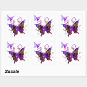 Sticker Carré Papillons Imaginaires (Feuille)
