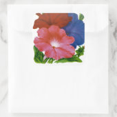Sticker Carré Paquet de semences Vintage Petunia (Sac)