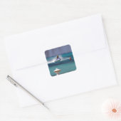 Sticker Carré Paradis du Jet Ski (Enveloppe)