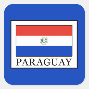 Sticker Carré Paraguay