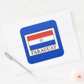Sticker Carré Paraguay (Enveloppe)