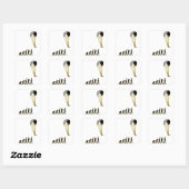 Sticker Carré Parapente (Feuille)