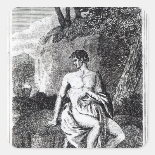 Sticker Carré Parc Mungo en Afrique (Devant)