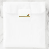 Sticker Carré Parc national de Death Valley Pine Trees Soleil (Sac)