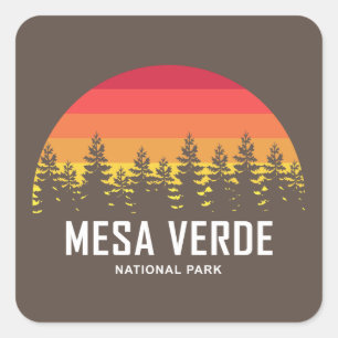 Sticker Carré Parc national de Mesa Verde