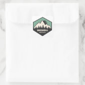 Sticker Carré Parc national de Sequoia (Sac)