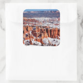Sticker Carré Parc national du Bryce Canyon (Sac)