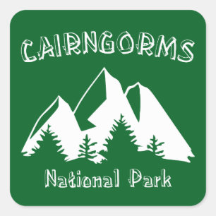 Sticker Carré Parc national du Caire Ecosse