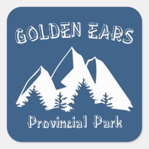 Sticker Carré Parc provincial Golden Ears Colombie-Britannique