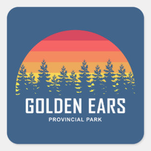 Sticker Carré Parc provincial Golden Ears Colombie-Britannique