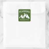 Sticker Carré Parc provincial Manning (Sac)