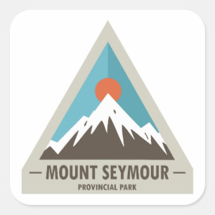 Sticker Carré Parc provincial Mount Seymour